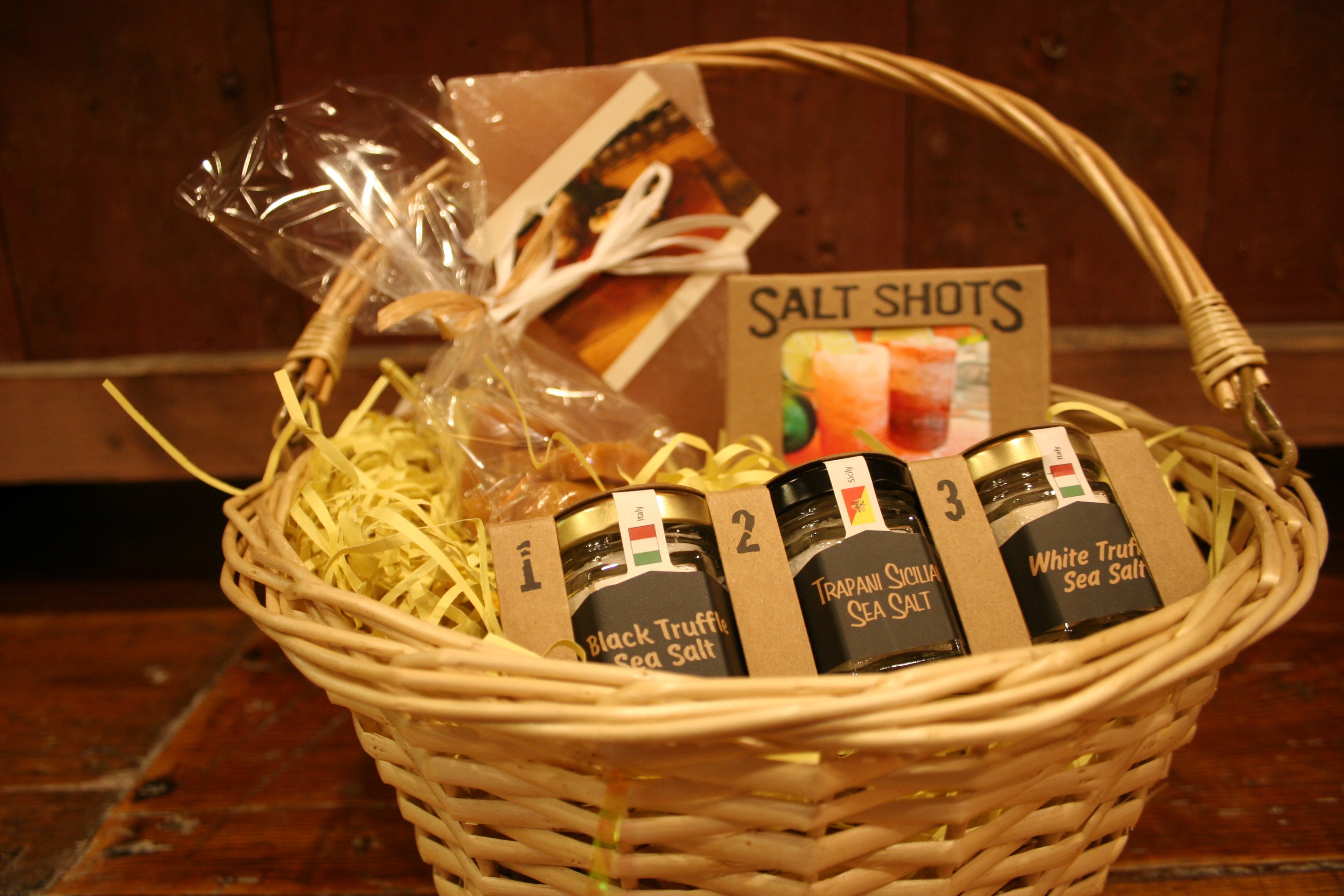 Wonderwall His & Hers Gift Basket, Gifts for Couples, SaltZ&Co