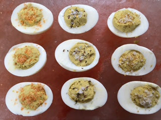 How to Make Deviled Eggs With Finishing Salts
