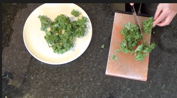 Quick and Easy Kale Chips with Sea Salt