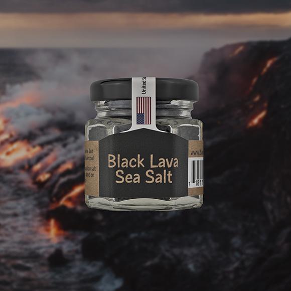 Finishing Salt - Black Lava Sea Salt