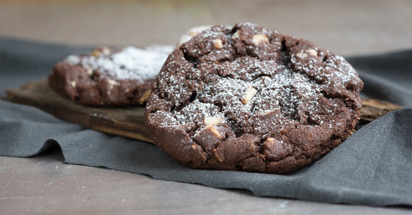 Chocolate Cookies with Sea Salt