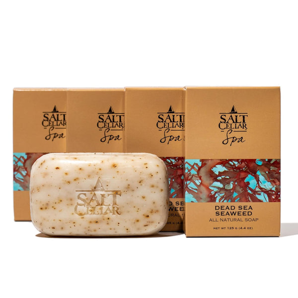 Dead Sea Seaweed Soap - Pack of 4