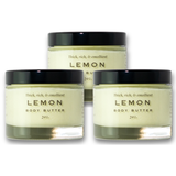 Skin Revitalizing Lemon Mini Body Butter Trio
