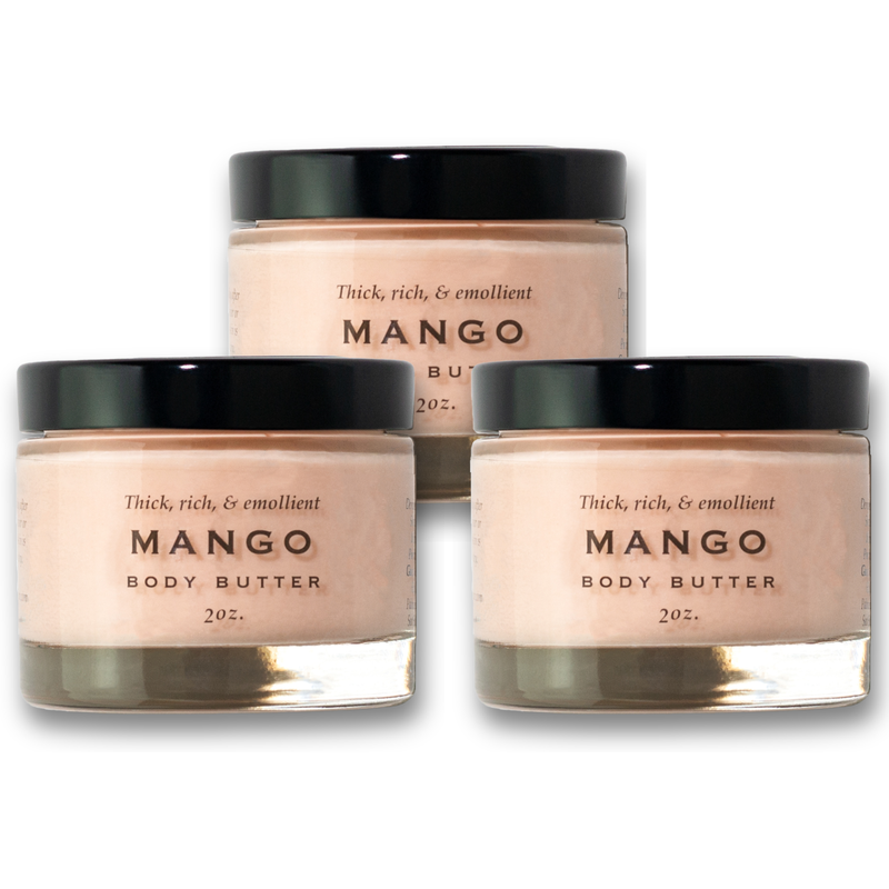 Nourishing Mango Mini Body Butter Trio