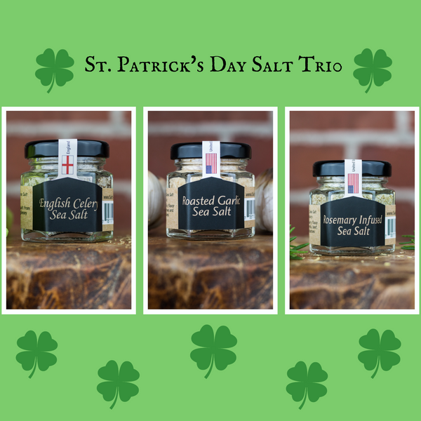 St. Patrick's Day Salt Trio