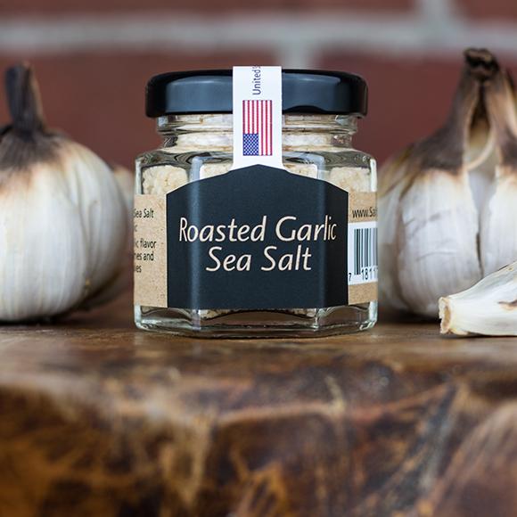 Finishing Salt - Roasted Garlic Sea Salt