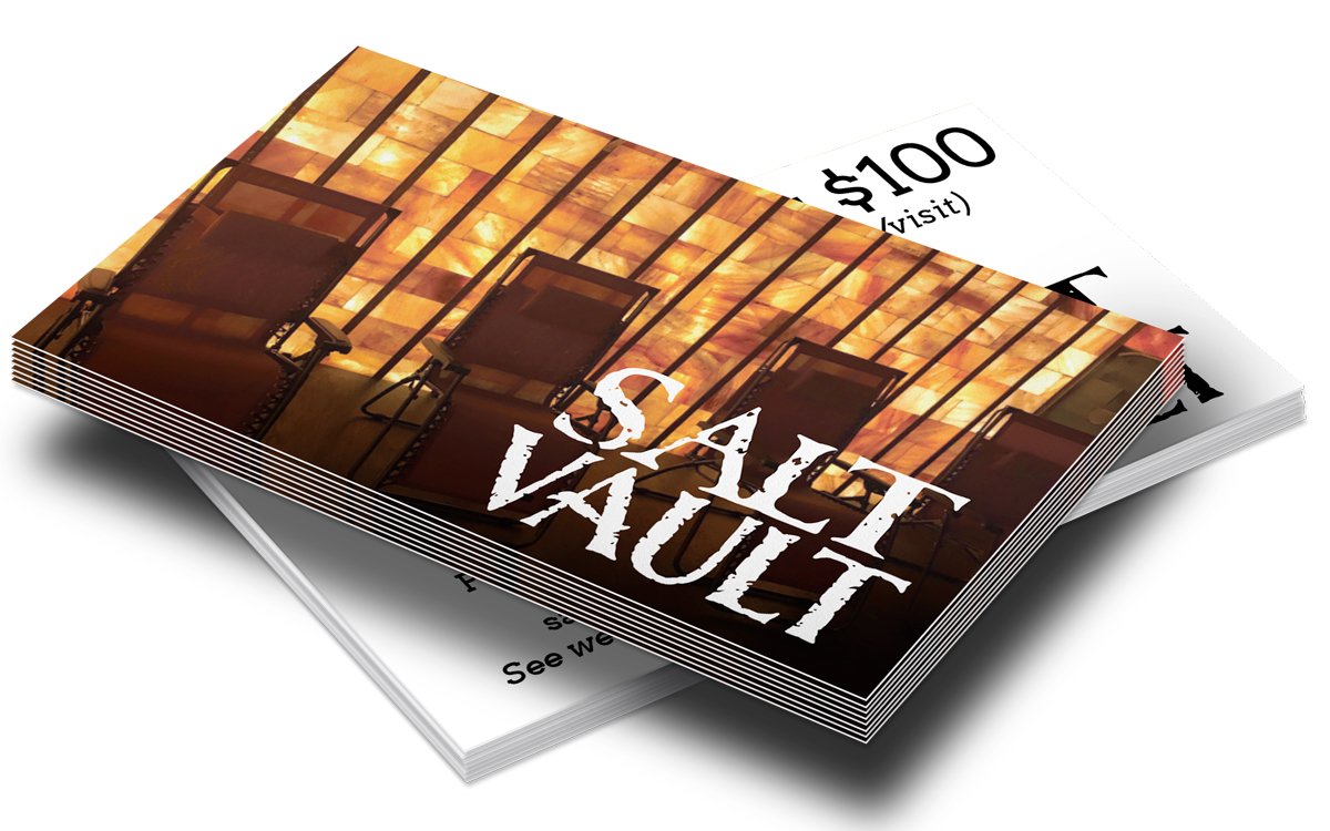 50% Off Salt Vault Punch Card – The Salt Cellar
